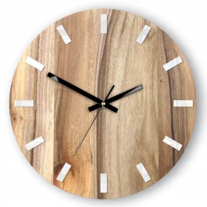 Walnut Simple White Black