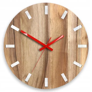 Walnut Simple White Red