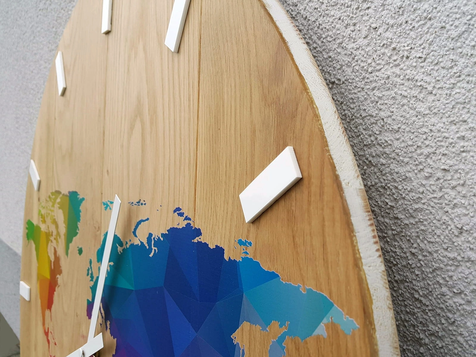 Map Wood Colorful 60 2