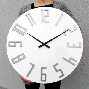 Slim Acrylic White Aluminum