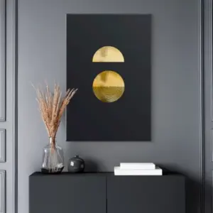 Auksinės geometrinės figūros
